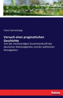 Versuch einer pragmatischen Geschichte