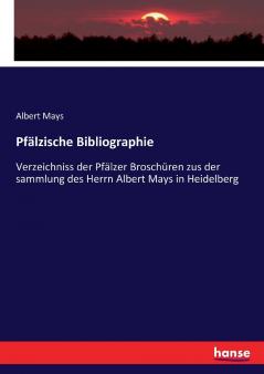 Pfälzische Bibliographie