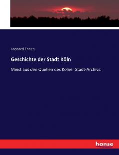Geschichte der Stadt Köln