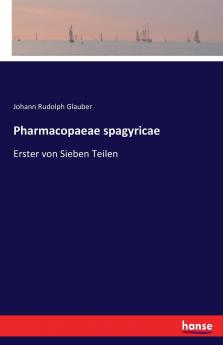 Pharmacopaeae spagyricae