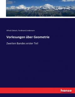 Vorlesungen über Geometrie