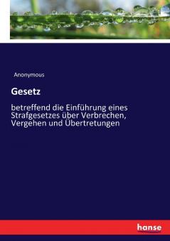 Gesetz