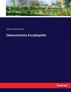 Oekonomische Encyklopädie