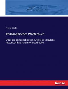 Philosophisches Wörterbuch