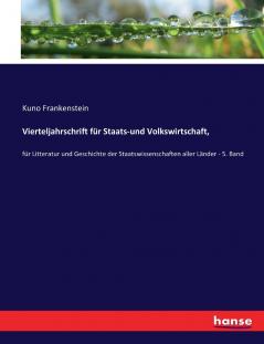Vierteljahrschrift für Staats-und Volkswirtschaft
