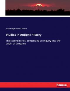 Studies in Ancient History