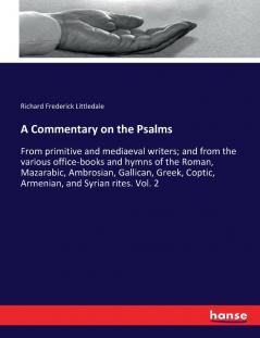 A Commentary on the Psalms