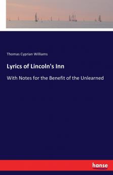 Lyrics of Lincoln's Inn