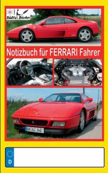 Notizbuch für Ferrari-Fahrer