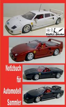 Notizbuch für Automodell-Sammler