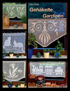 Gehäkelte Gardinen