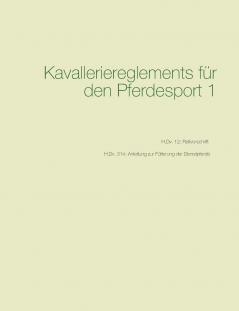 Kavalleriereglements für den Pferdesport 1