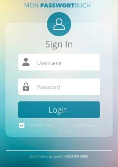 Mein Passwort Buch - Nie wieder Passw��rter vergessen mit dem Passwort Manager und Passwortbuch