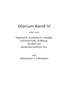 Diarium IV