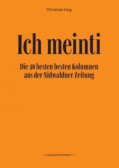 Ich meinti IV