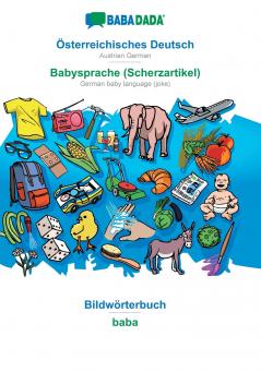 Österreichisches Deutsch - Babysprache (Scherzartikel) Bildwörterbuch