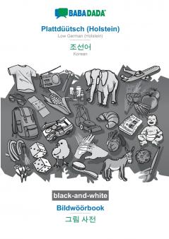 Plattdüütsch (Holstein) - Korean (in Hangul script) Bildwöörbook BW
