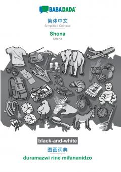 Simplified Chinese (in chinese script) - Shona visual dictionary BW