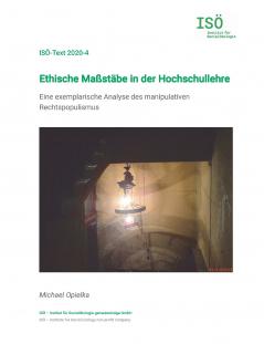 Ethische Maßstäbe in der Hochschullehre