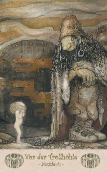 Vor der Trollhöhle  - Notizbuch (Trolle und Goblins)