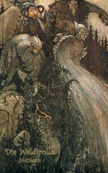 Die Waldtrolle - Notizbuch (Trolle und Goblins)