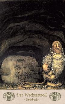 Der Wächtertroll - Notizbuch (Trolle und Goblins)