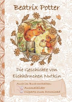 Die Geschichte vom Eichhörnchen Nutkin (inklusive Ausmalbilder und Cliparts zum Download)