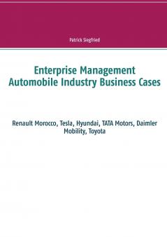 Enterprise Management Automobile Industry Business Cases