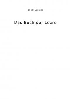 Das Buch der Leere