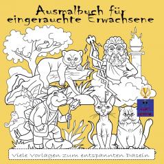 Ausmalbuch für eingerauchte Erwachsene