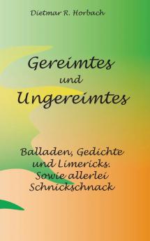 Gereimtes und Ungereimtes