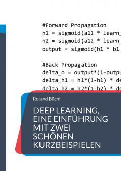 Deep Learning eine Einführung mit zwei schönen Kurzbeispielen