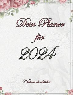 Dein Planer für 2024 - Vintage-Design