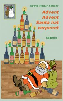 Advent Advent Santa hat verpennt