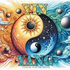Yin and Yang Coloring Book for Adults