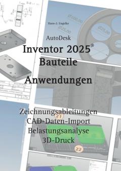 AutoDesk Inventor 2025 Bauteile