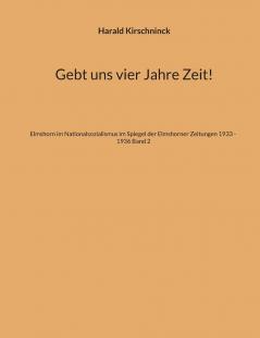 Gebt uns vier Jahre Zeit!