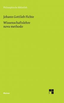 Wissenschaftslehre nova methodo