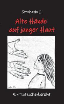 Alte Hände auf junger Haut