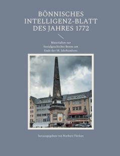 Bönnisches Intelligenz-Blatt des Jahres 1772
