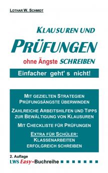 Klausuren und Pr��fungen ohne ��ngste schreiben