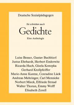 Deutsche Sozialpädagogen - Sie schrieben auch Gedichte