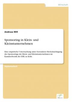 Sponsoring in Klein- und Kleinstunternehmen