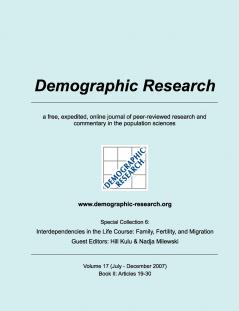 Demographic Research Volume 17