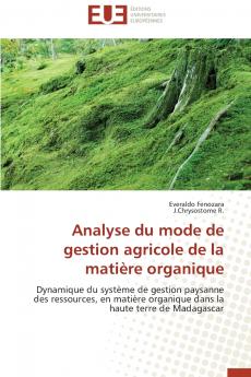 Analyse du mode de gestion agricole de la matière organique