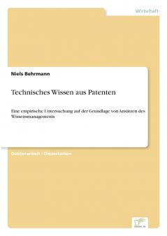 Technisches Wissen aus Patenten