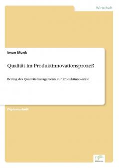 Qualität im Produktinnovationsprozeß