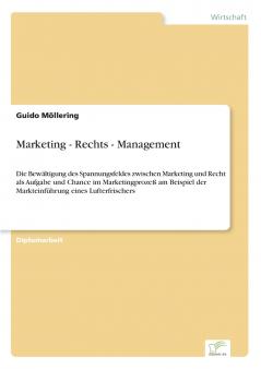 Marketing - Rechts - Management