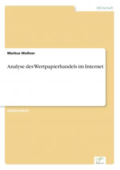 Analyse des Wertpapierhandels im Internet