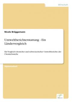 Umweltberichterstattung - Ein L��ndervergleich